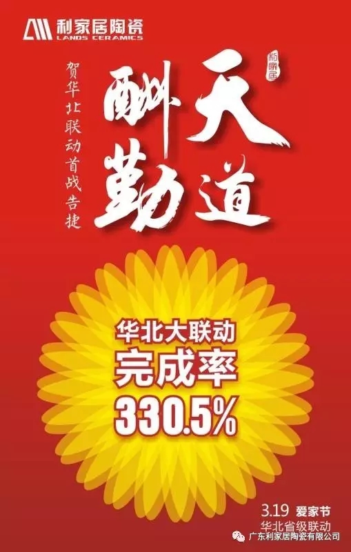利家居陶瓷 “爱家节” 3月19日华北省级联动圆满