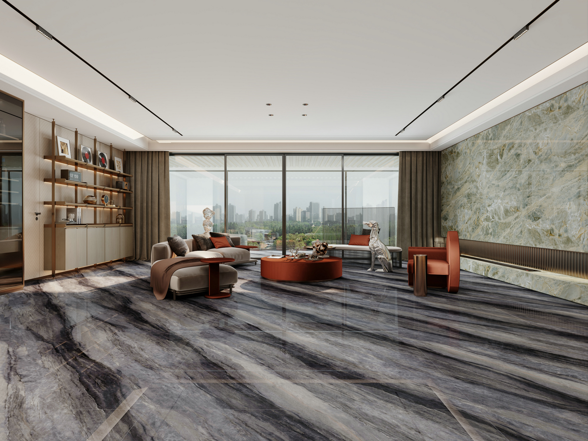 L1218GDR566A  蓝金沙效果图